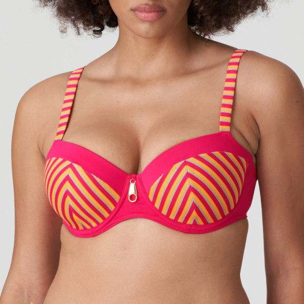 PrimaDonna Swim “La Concha” Unterlegters Balconette Bikini-Top