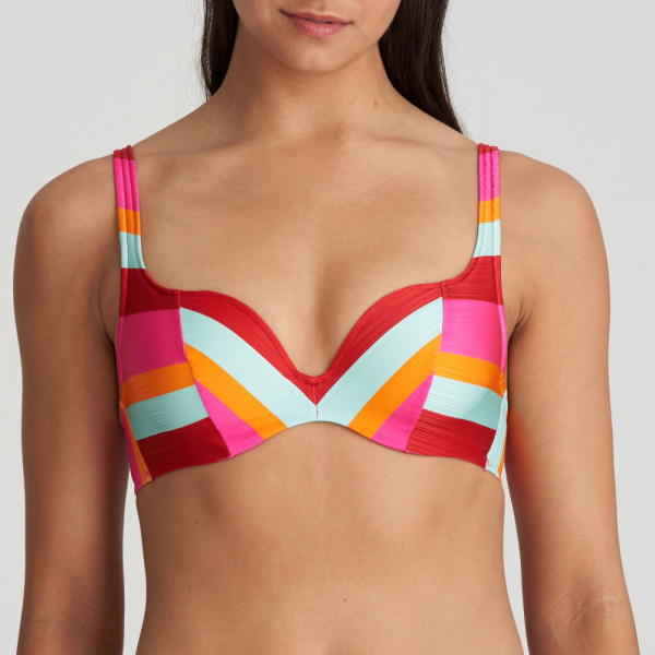 MarieJo Swim “Tenedos” Unterlegtes Bikini-Top Herzform