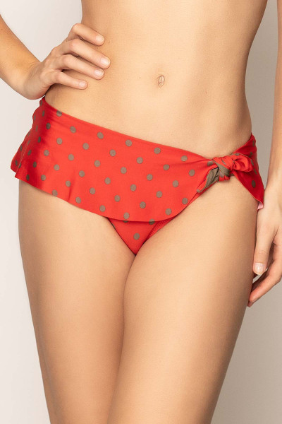 Antigel Bikin Slip mit Rock LA POIS TOUJOURS