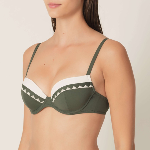 Marie Jo Swim “Gina” Unterlegter Bikini tief dekolletiert