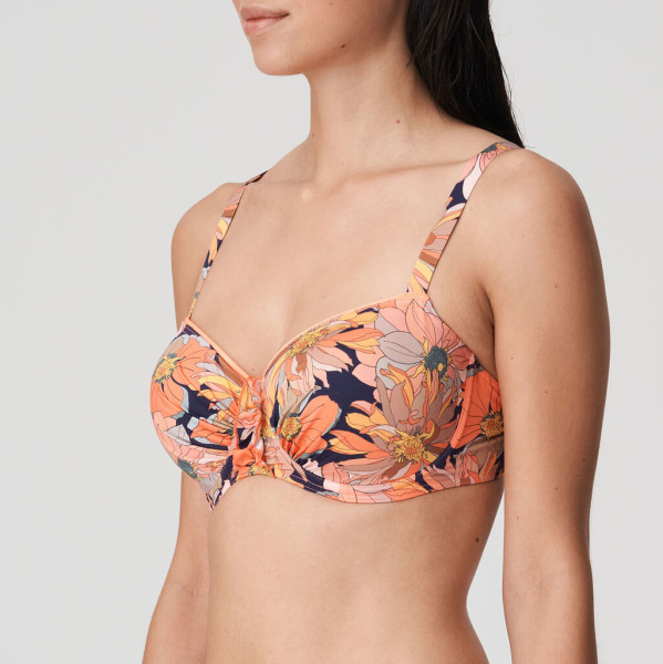 PrimaDonna Swim “Melanesia” Unterlegtes Bikini-Top Außenträger